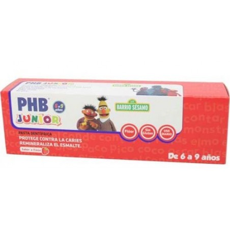 Phb Junior Pasta Dental de Fresa 6-9 Años 75ml