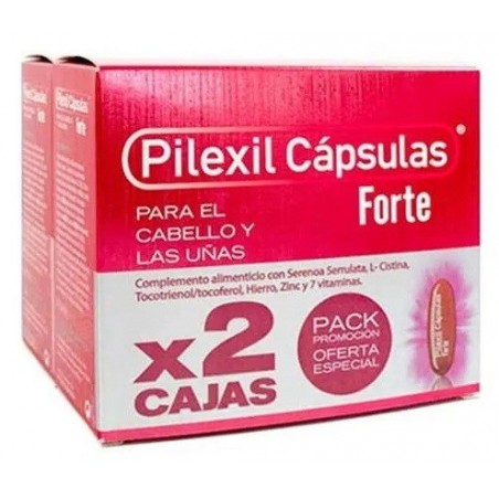 Pilexil Forte Anticaída Pack Duplo 100+100 Cápsulas