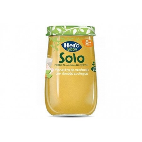 Hero Baby Solo menestra de Verduras con Dorada Ecológica 190gr