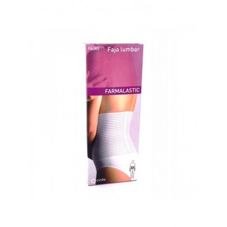 Faja Lumbar Velcro Farmalastict 3