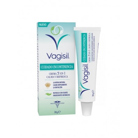 Vagisil Cuidado Incontinencia Crema 2 en 1 30gr