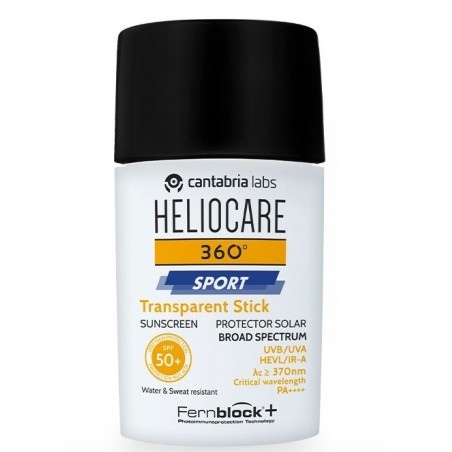 Heliocare 360º Sport Transparent Stick SPF 50+