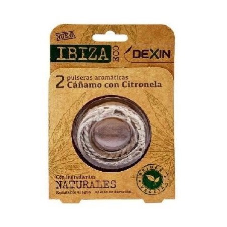 Dexin Pulsera Ibiza Citronela Eco Blister 2uds