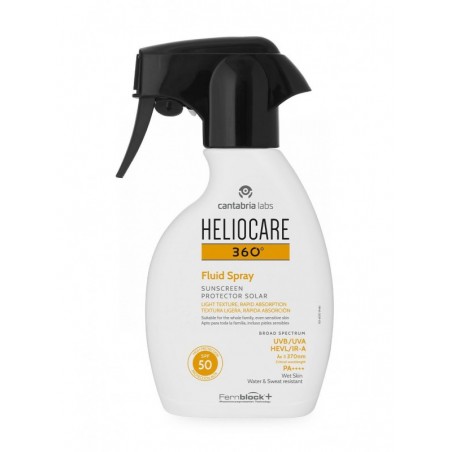 Heliocare 360º Fluid Protector Solar Spray SPF-50 250ml