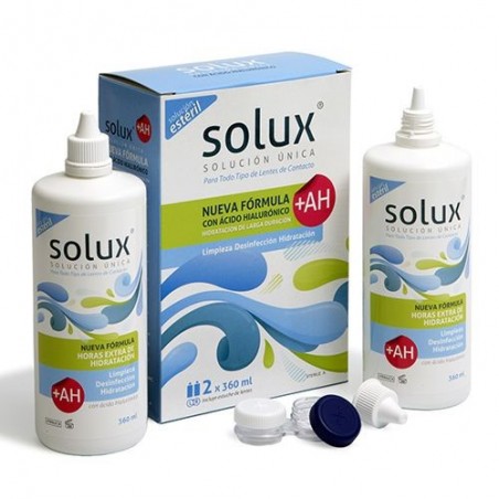 Solux Solución Única +ah Duplo 360ml