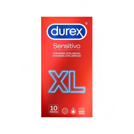 Durex Preservativos Sensitivo XL 10uds