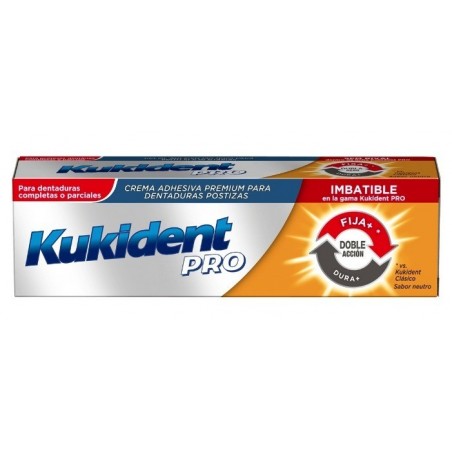 Kukident Pro Doble Acción Neutro 60 Gr