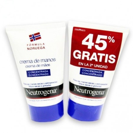 Neutrogena Crema de Manos Concentrada Duplo 2x50 ml