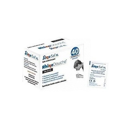 Sinusal XL Sales Limpieza Nasal 5 Gr 40 Sobres