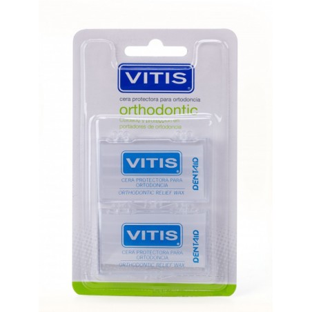 Vitis Orthodontic Cera Protectora de Rozaduras 5 Barritas 2 uds