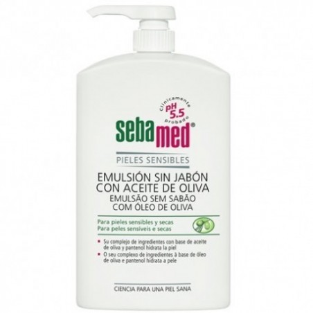 Sebamed Emulsion sin Jabon con Aceite de Oliva 1l