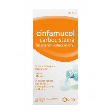 Cinfamucol 50mg-ml Solución Oral 200ml