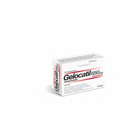 Gelocatil 650 Mg 12 Comprimidos (tiras)