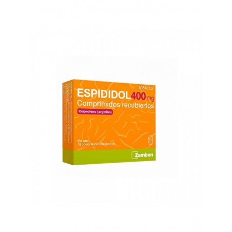 ESPIDIDOL 400MG 18 COMPRIMIDOS RECUBIERTOS