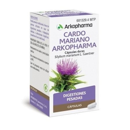 Arkocápsulas Cardo Mariano 300 Mg 50 Cápsulas Duras