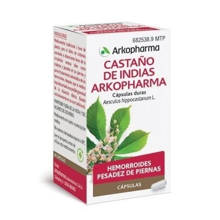 Arkocapsulas Castaño de Indias 275 Mg 48 Cápsulas Duras