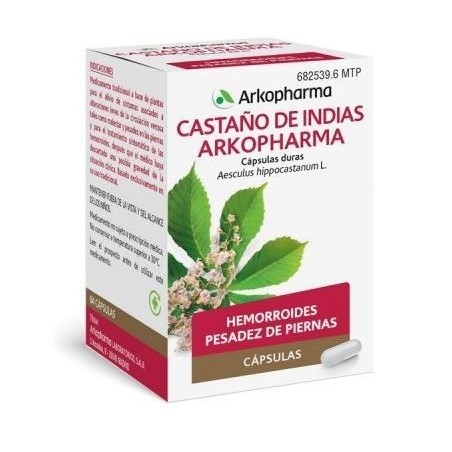 Arkocapsulas Castaño de Indias 275 Mg 84 Cápsulas Duras