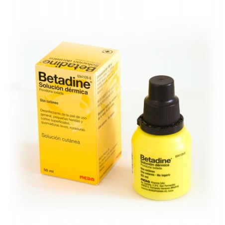 Betadine 10% Solución Dermica 50 Ml