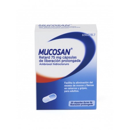 Mucosan Retard 75 Mg Capsulas de Liberacion Prolongada, 30 Cápsulas