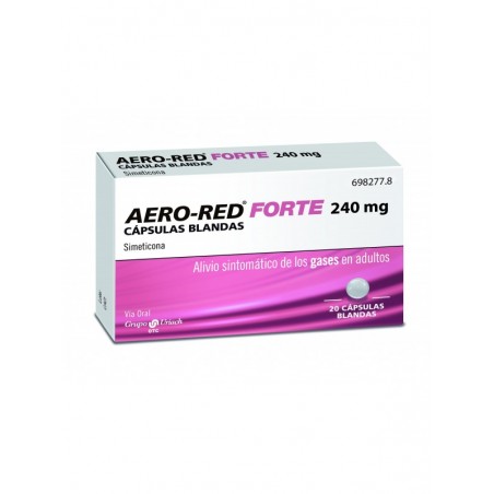 Aero Red Forte 240 Mg Cápsulas Blandas, 20 Cápsulas