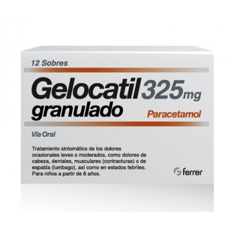 Gelocatil 325 Mg Granulado 12 Sobres