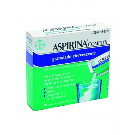 Aspirina Complex Granulado Efervescente 10 Sobres