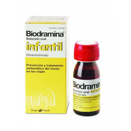 Biodramina Infantil 4 Mg-ml Solución Oral 60 Ml