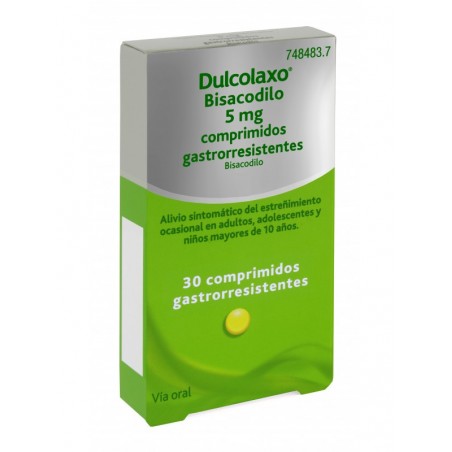 Dulco Laxo Bisacodilo 5 Mg 30 Comprimidos Gastrorresistente