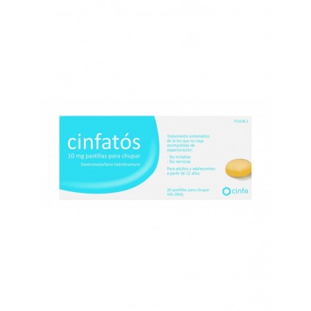 Cinfatos 10 Mg 20 Pastillas para Chupar