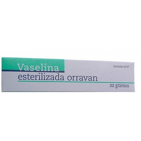 Vaselina Esteril Orravan 100% Pomada 32 G