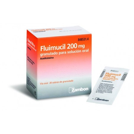 Fluimucil (200 Mg 30 Sobres Granulado)