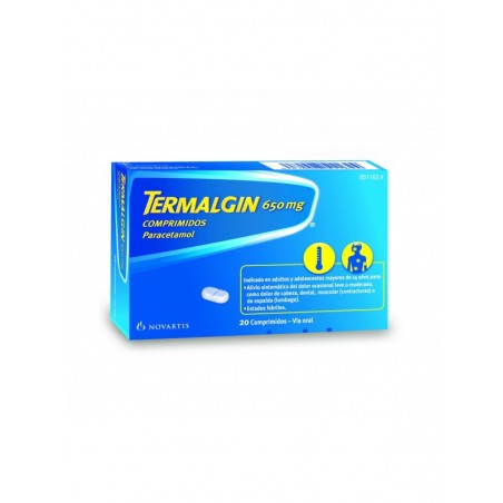 Termalgin 650 Mg 20 Comprimidos