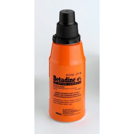 Betadine 4% Solución Jabonosa 125 Ml