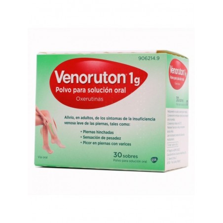 VENORUTON 1 g POLVO PARA SOLUCION ORAL , 30 sobres