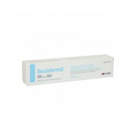 BEXIDERMIL 100 mg/g GEL , 1 tubo de 50 g