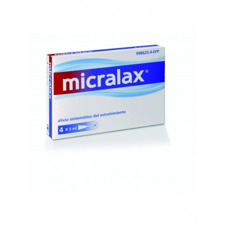 Micralax Citrato Lauril Sulfato 450mg-45 Mg Solución Rectal 4 Microenemas