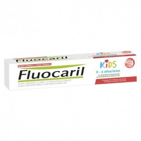 Fluocaril Pasta Dentífrica Infantil 6-12 Años Sabor Frutos Rojos 50ml