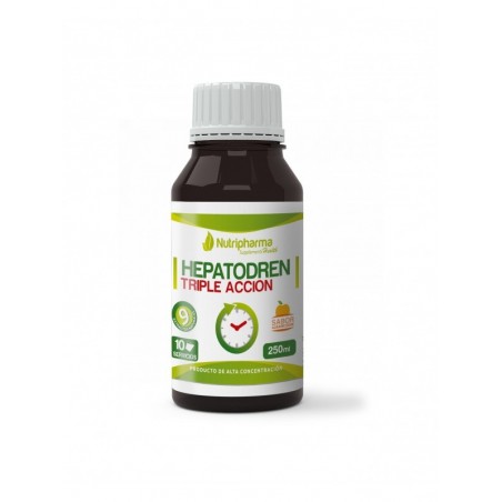 Nutripharma Hepatroden Triple Acción Sabor Albaricoque 250ml