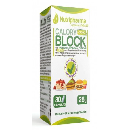 Nutripharma Calory Block 30 Cápsulas