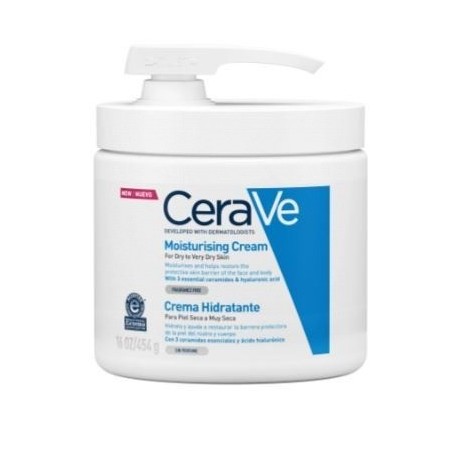 Cerave Crema Hidratante con Pompa 340gr