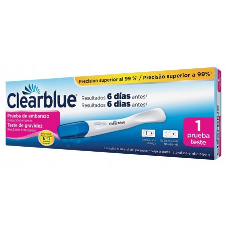 Clearblue Early Test Prueba Embarazo Detección Temprana 1 ud