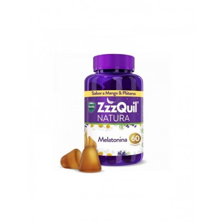 Zzzquil Natura Mango y Plátano 60 Gummies