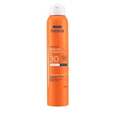 Acofarma Nesira Spray Solar Transparente SPF-30 200ml