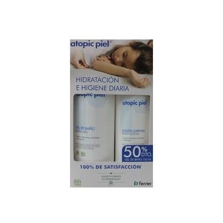 Repavar Atopic Piel Pack Gel de Baño + Loción