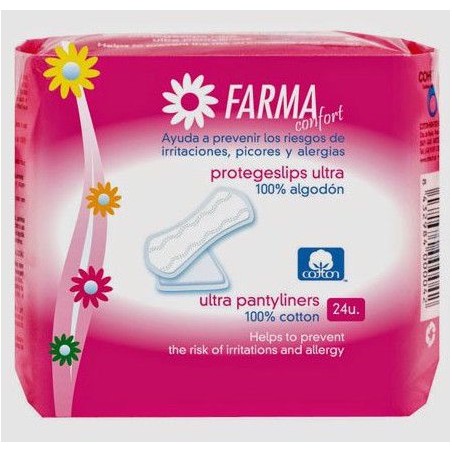 Farmaconfort Protege-slip 100% Algodón Ultrafino 24uds