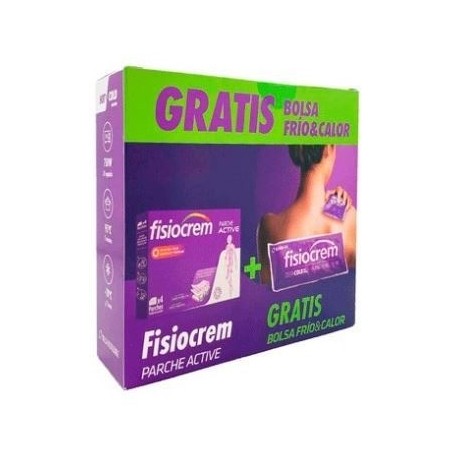 Fisiocrem Parche Active 4uds + Regalo Bolsa Frío y Calor