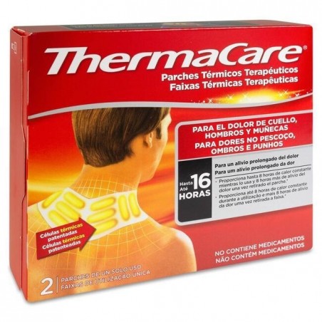 Thermacare Parche Térmico Cuello Hombro Muñeca 2 Parches