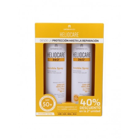 Heliocare 360 Spray Invisible 2 x 200ml