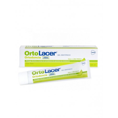 Lacer Ortolacer Gel Dentífrico Sabor Lima Fresca 125ml