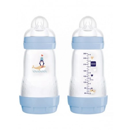 Mam Biberón Anticólicos Eassy Start +2 Meses 1 Unidad Matt A 260ml